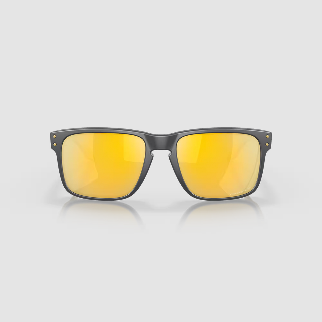 HOLBROOK MATTE CARBON W/PRIZM 24K PLR