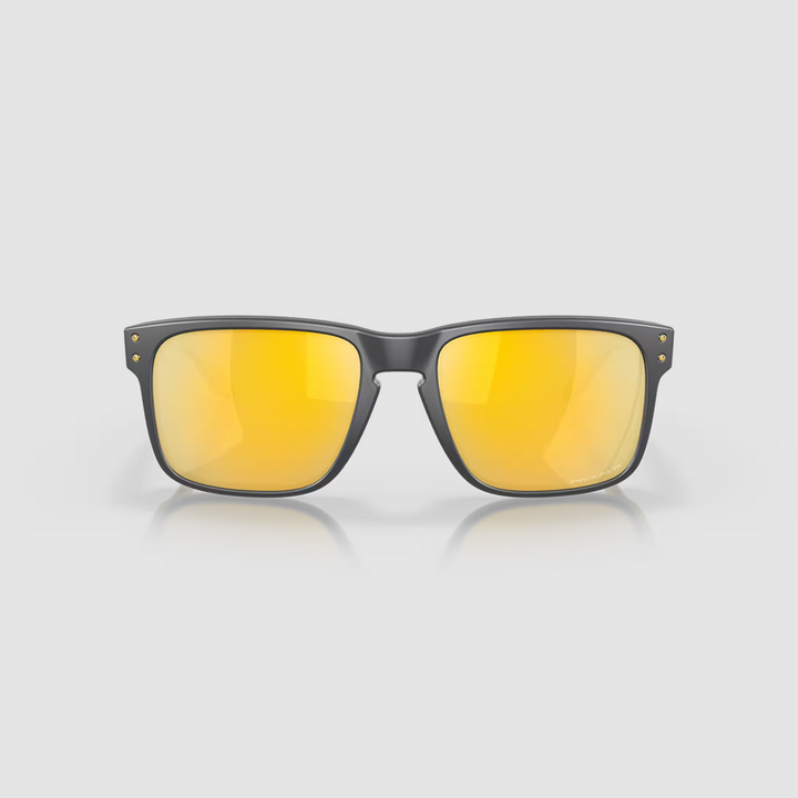 HOLBROOK MATTE CARBON W/PRIZM 24K PLR